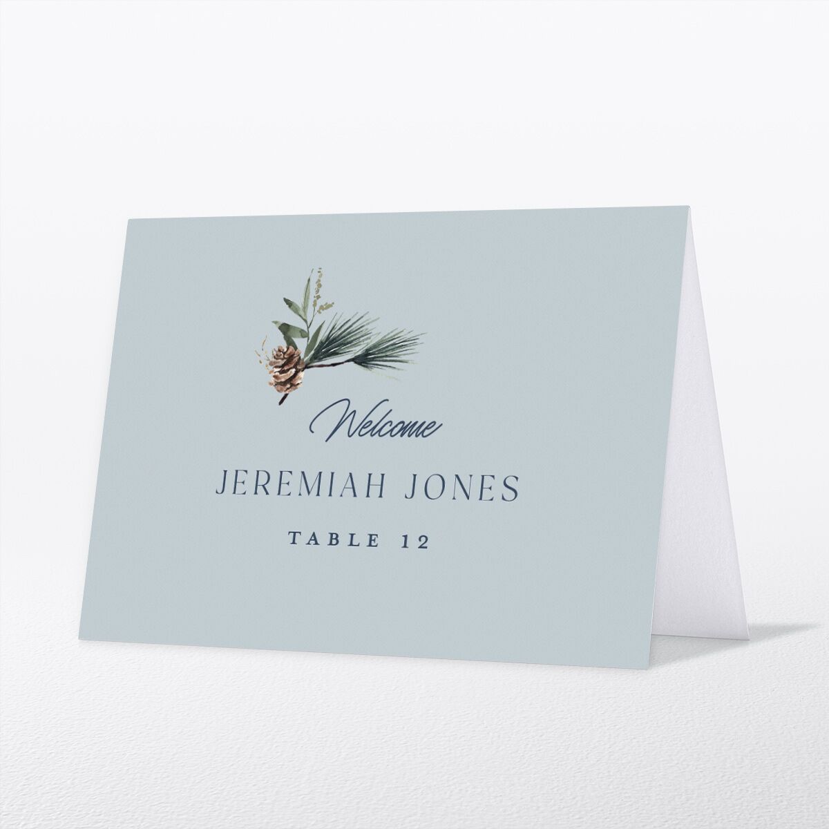 Rustic Pine Place Cards — view 1