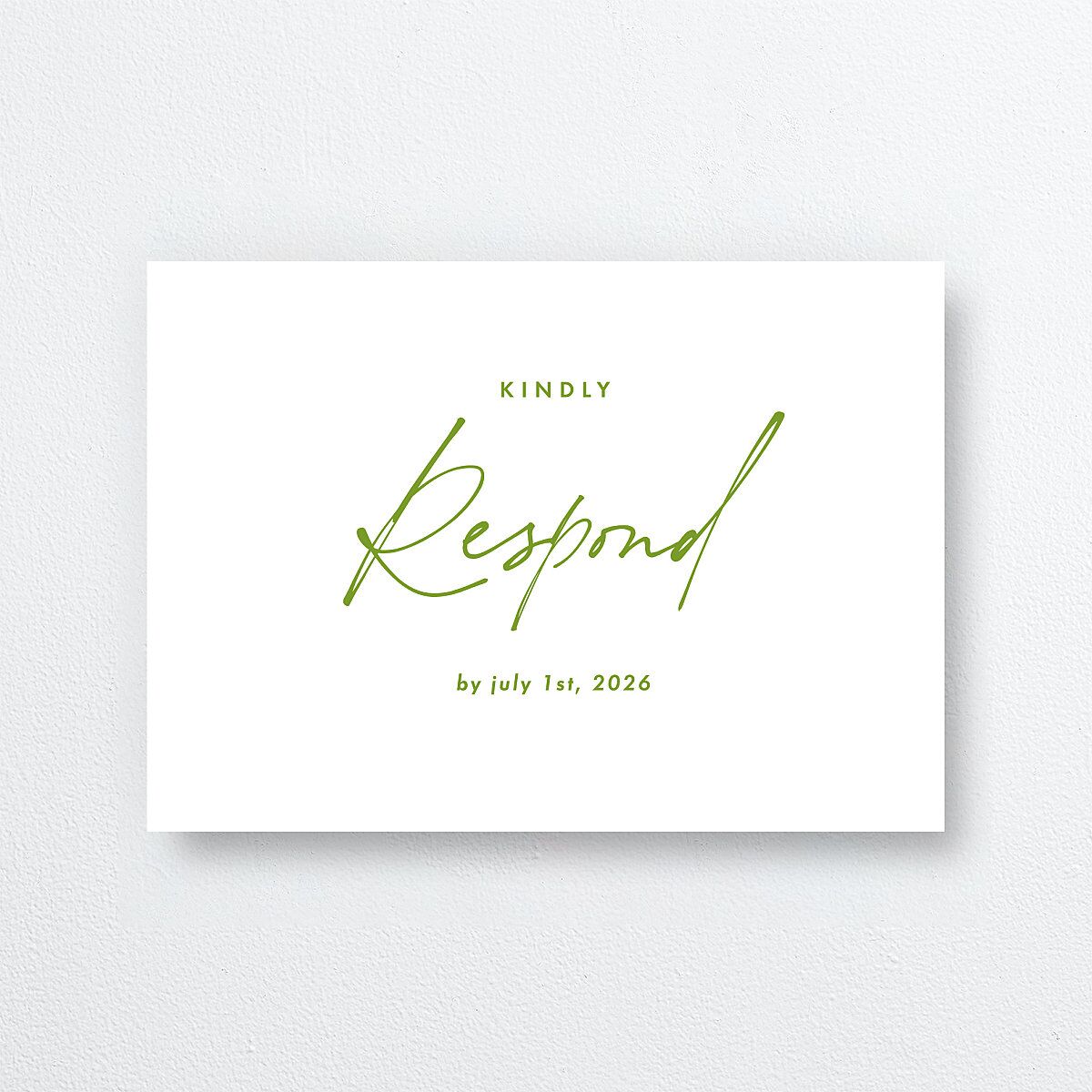 Picture This Photo Wedding Response Cards — view 1
