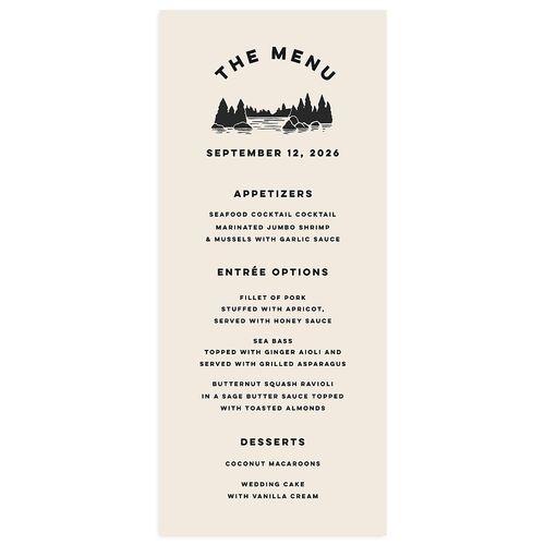 Adventure Icon Menus Charcoal Signature