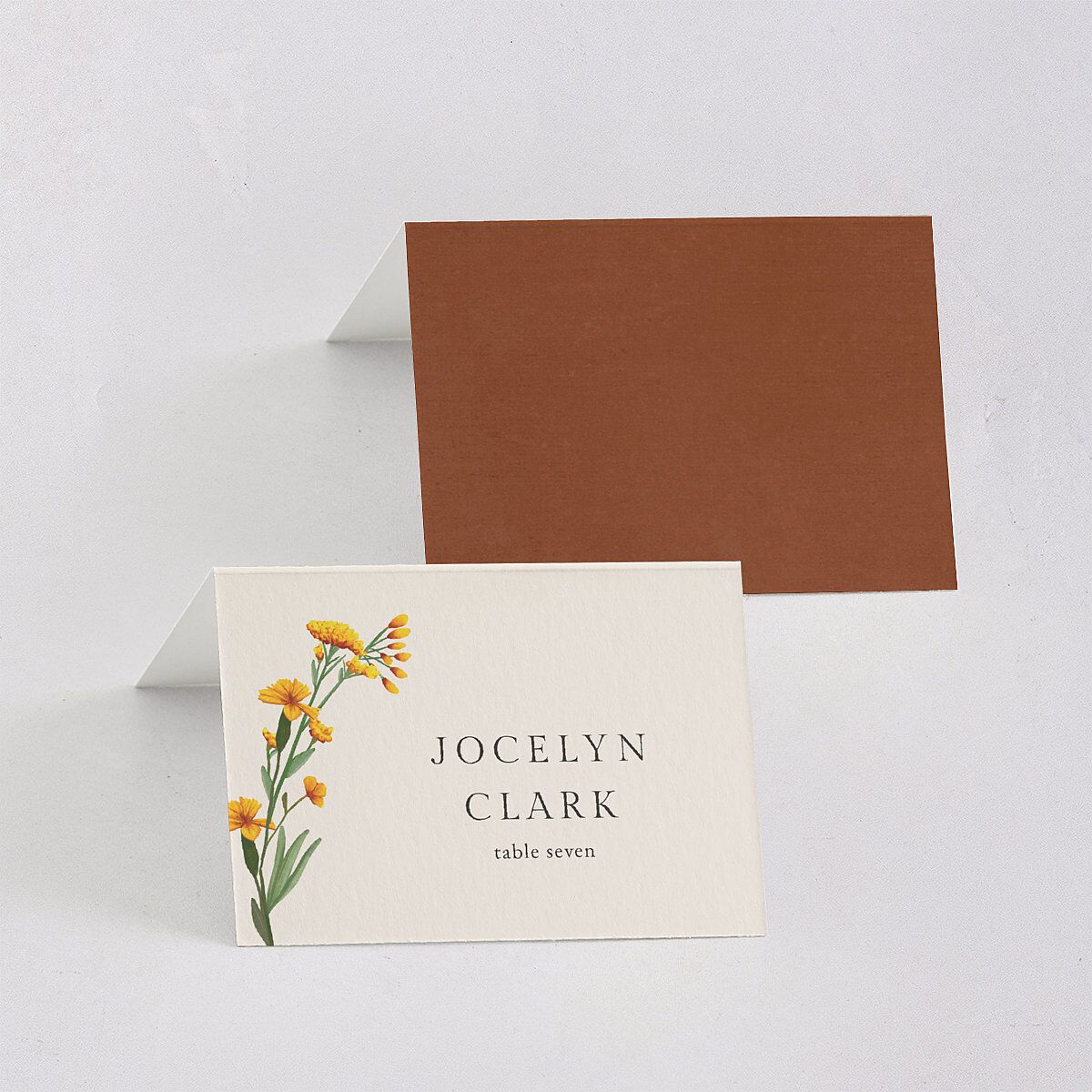 Wild Daisies Place Cards Buttercup Signature