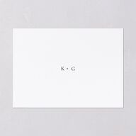 Minimal Rings Wedding Invitations Gold Pure White Signature Blank No Standard