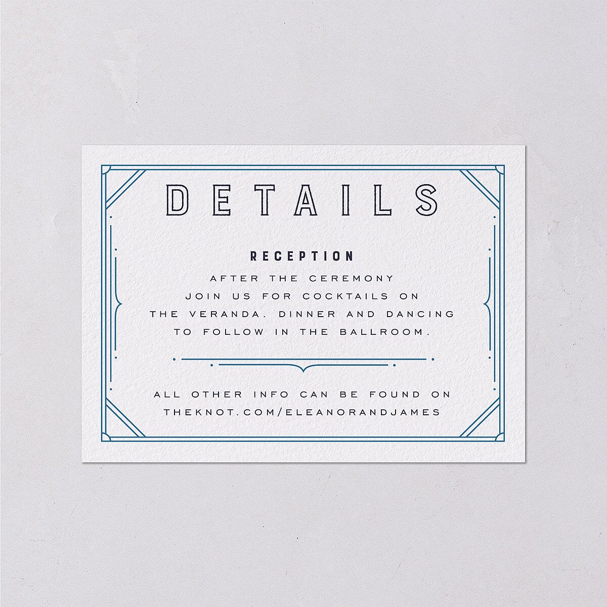 Iconic City Wedding Enclosure Cards — view 1