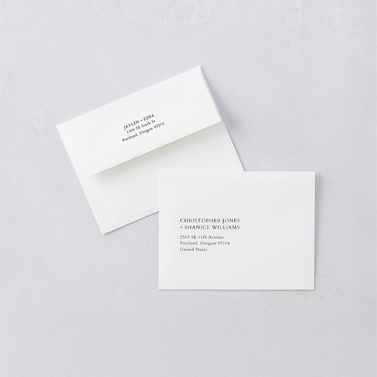 Black Border Save The Date Magnets Pure White Magnet Paper