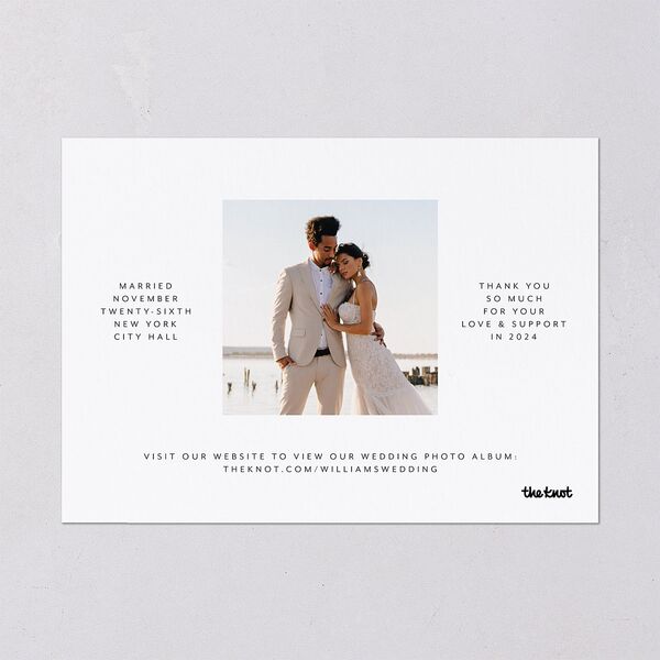 Elegant Cheer Holiday Cards Pure White Signature Blank