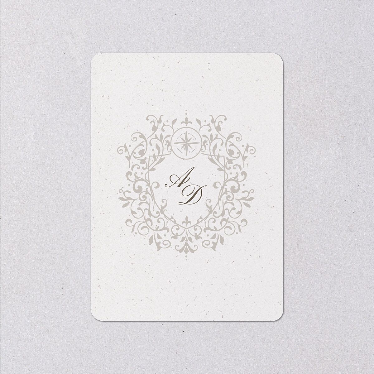 Timeless Passport Wedding Enclosure Cards Linen Signature