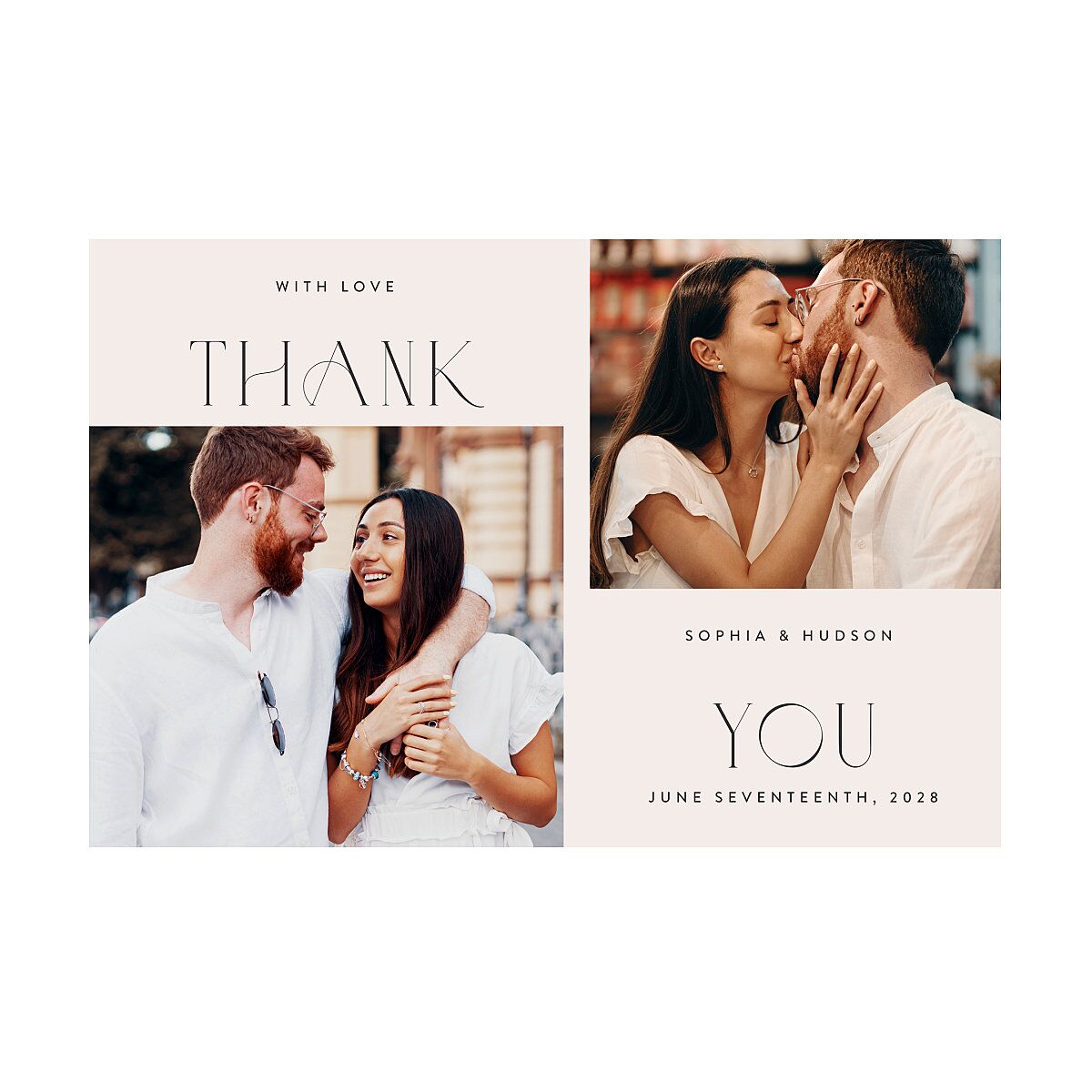 Beloved Union Thank You Postcards