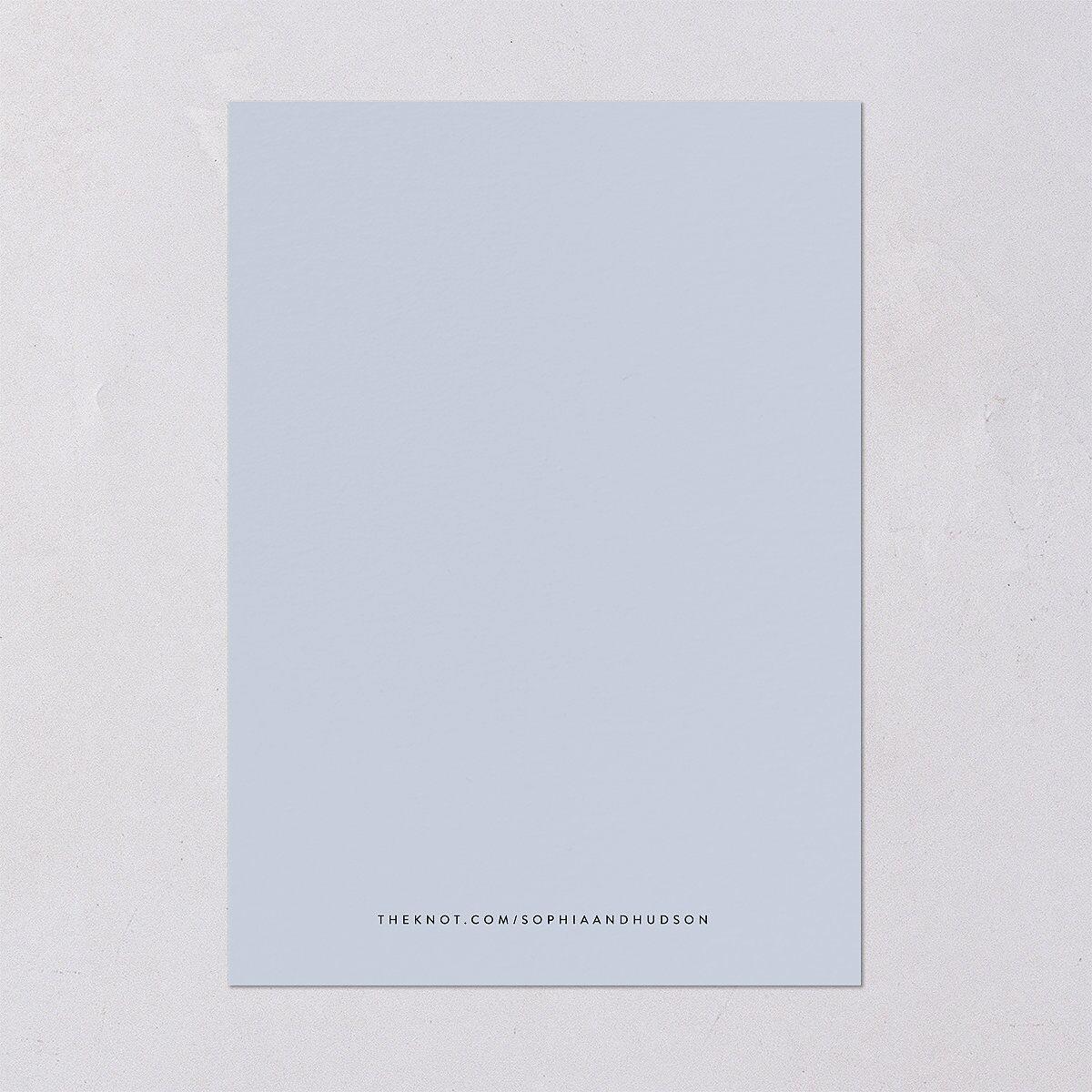Beloved Union Save The Date Cards Ocean Signature smooth Blank No Standard
