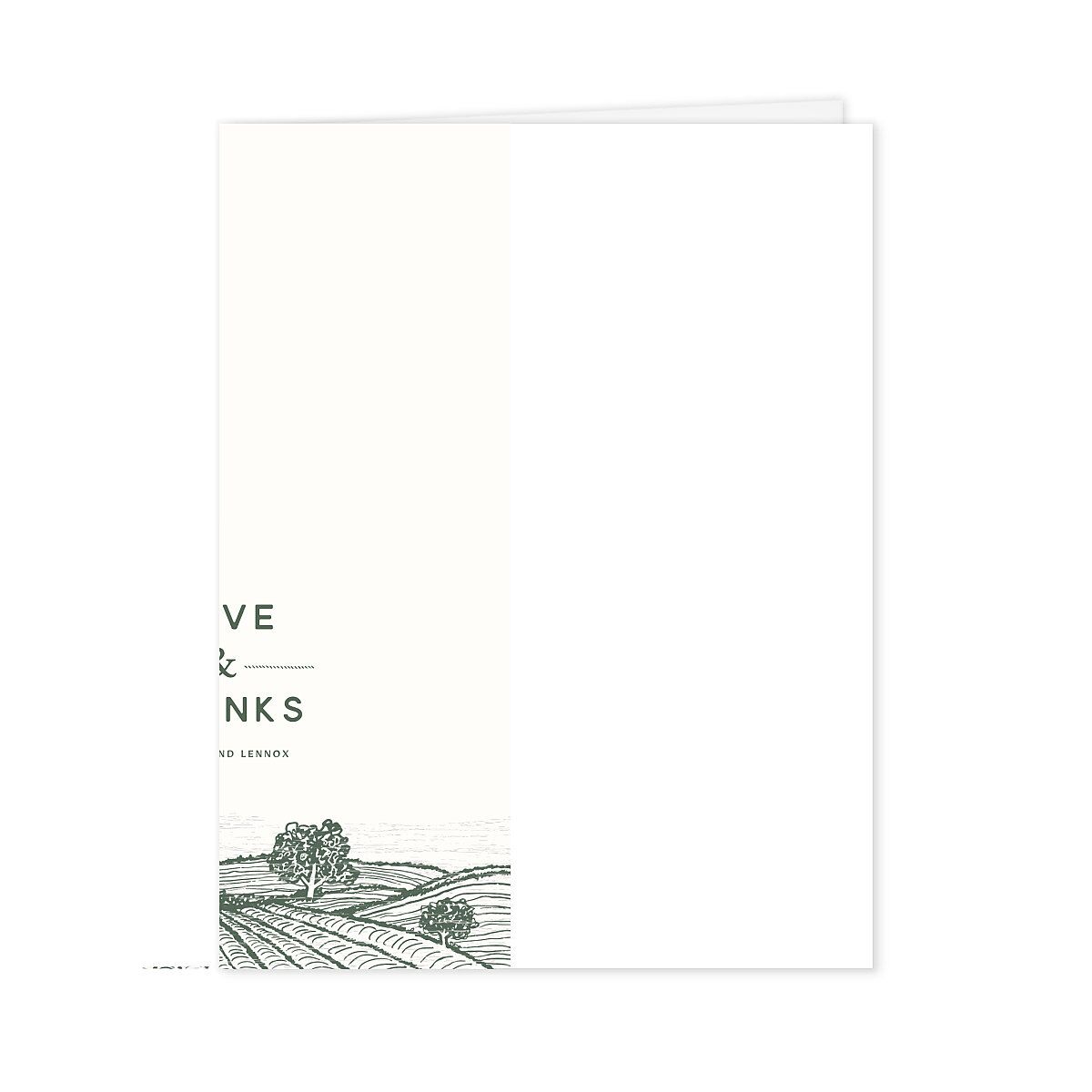 Country Farm Thank You Cards