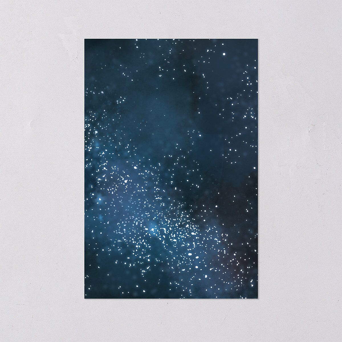 Starry Night Table Numbers Moody Blue Signature