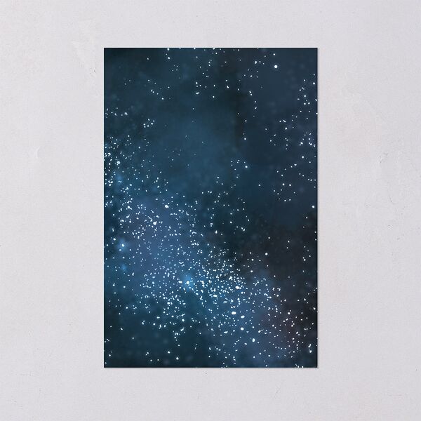 Starry Night Table Numbers Moody Blue Signature
