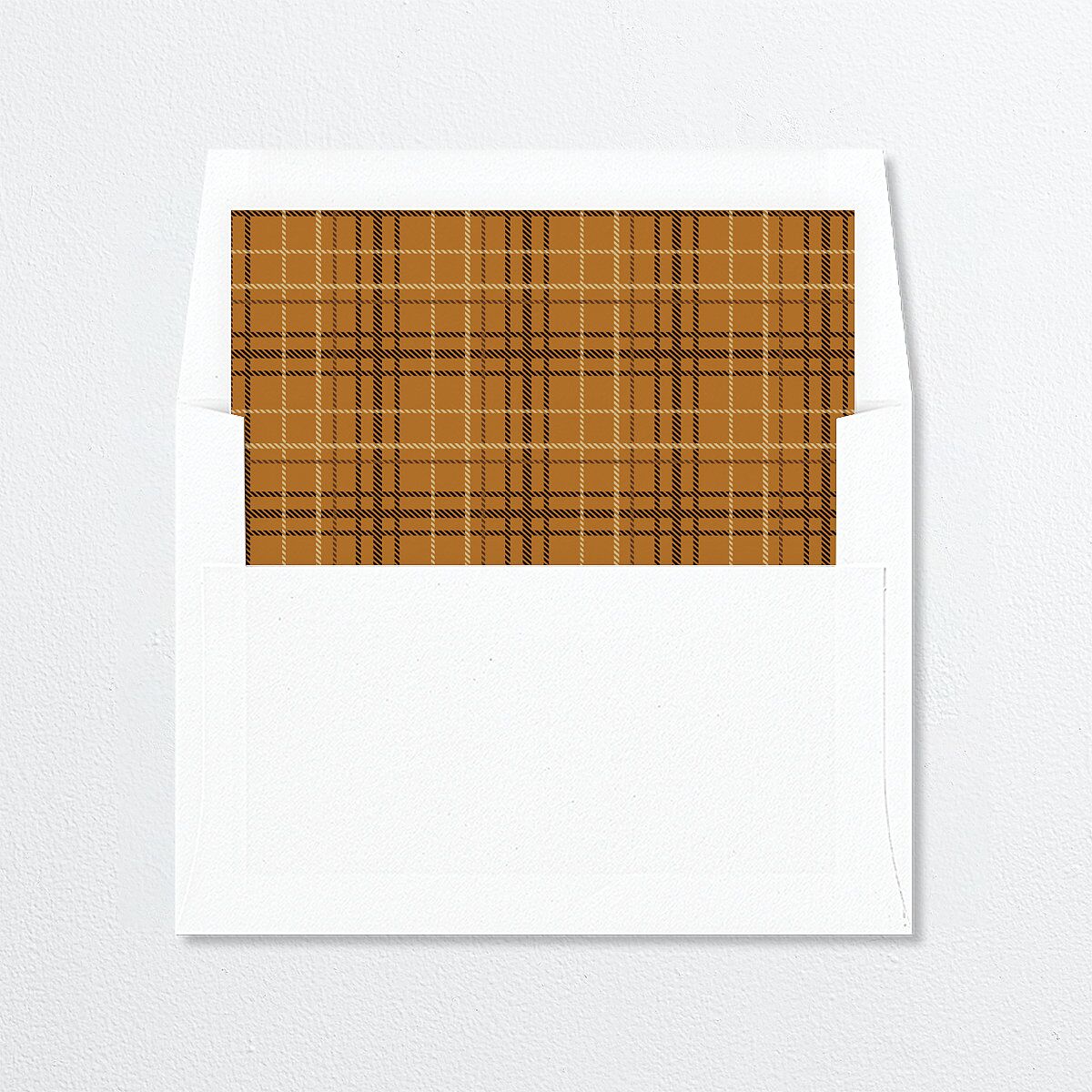 Happiest Holidays Envelope Liners Saddle Standard