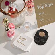 Music Lovers Bar Bended Tabletop Sign X-small Tan Standard Plastic XS Tabletop Bar