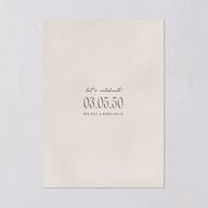 Calla Lily Nouveau Engagement Party Invitations Champagne Signature Blank Standard