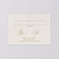 Fairytale Garden Wedding Response Cards Sage Signature Standard