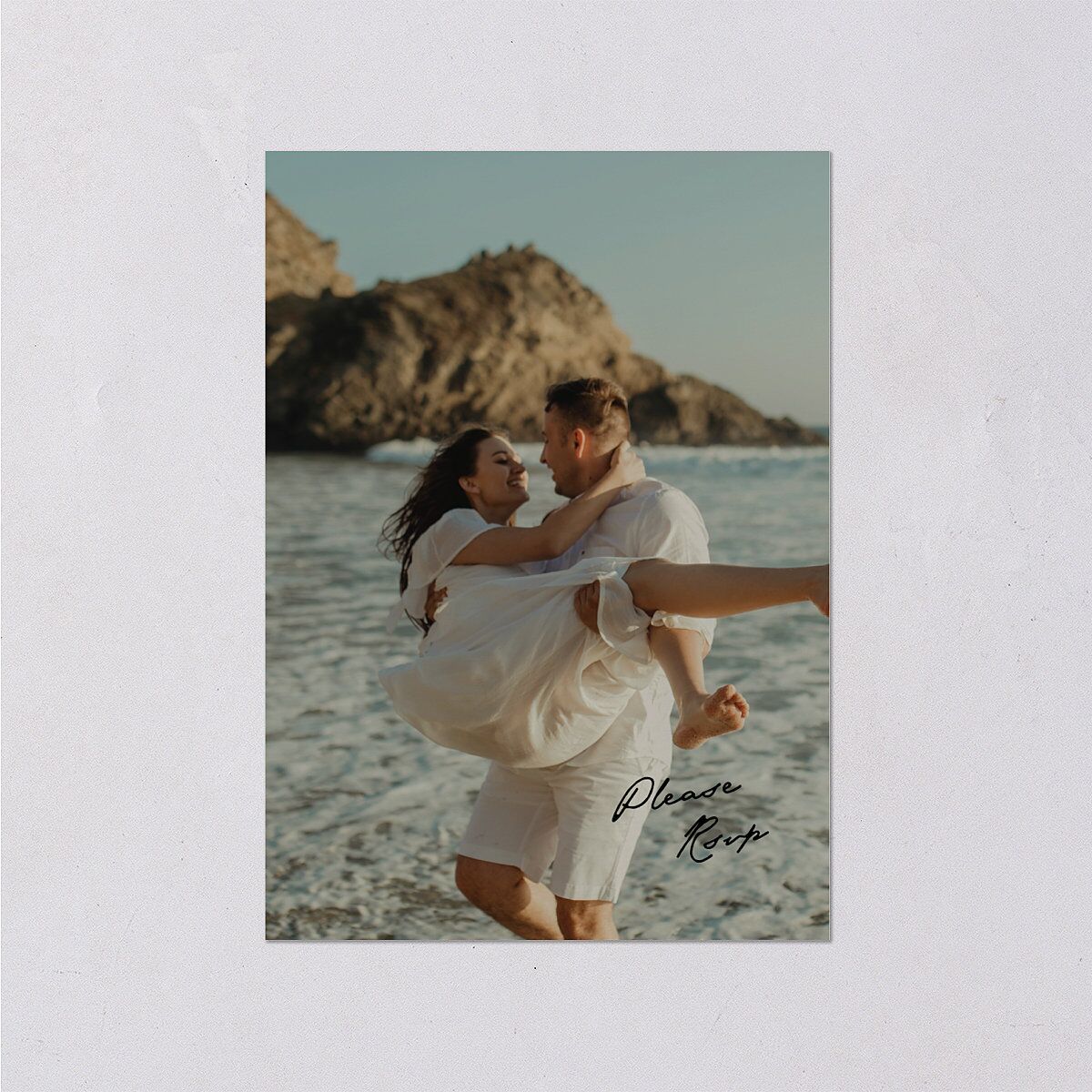 Vintage Film Wedding Response Cards — view 1