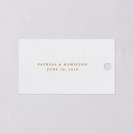Opulent Garden Favor Gift Tags Scottish Green Signature