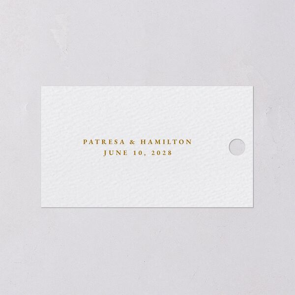 Opulent Garden Favor Gift Tags Scottish Green Signature