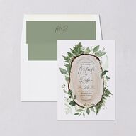 Fairytale Woodgrain Slab Envelope Liners Pure White Standard