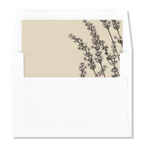 Vintage Lavender Standard Envelope Liners Falcon Standard