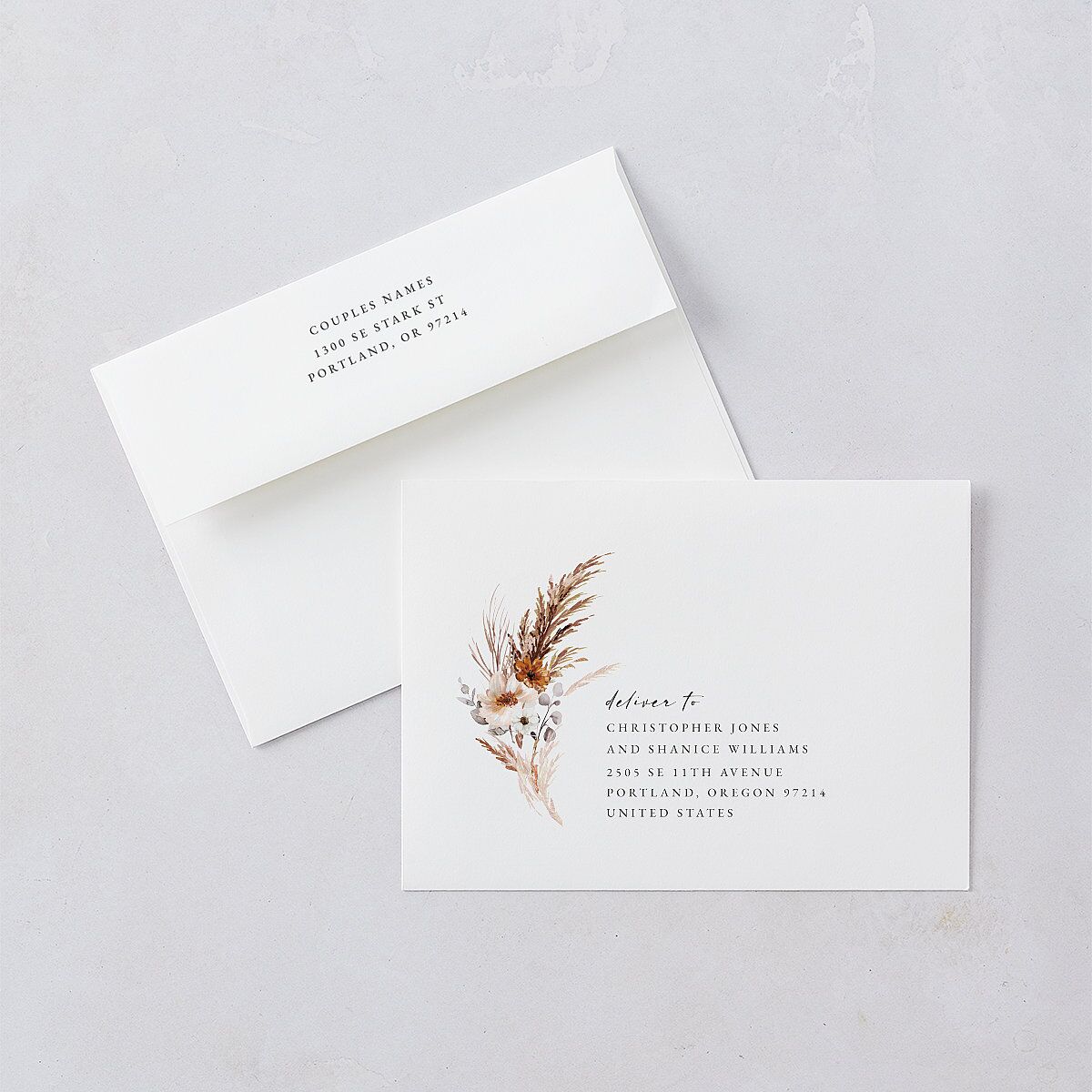 Bohemian Hoop Rehearsal Dinner Invitations — view 6