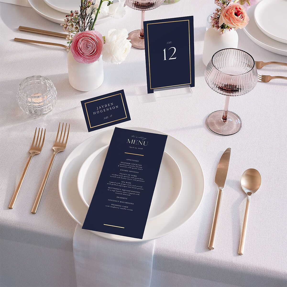 Joyful Union Table Numbers — view 4
