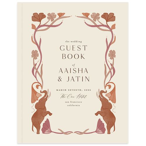 Indian Majestic Legacy Elephants Guest Books Saddle