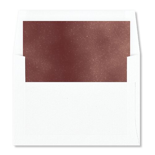 Shimmer Dust Standard Envelope Liners Merlot Standard