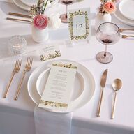 Eucalyptus Edges Menus Gold Thyme Signature