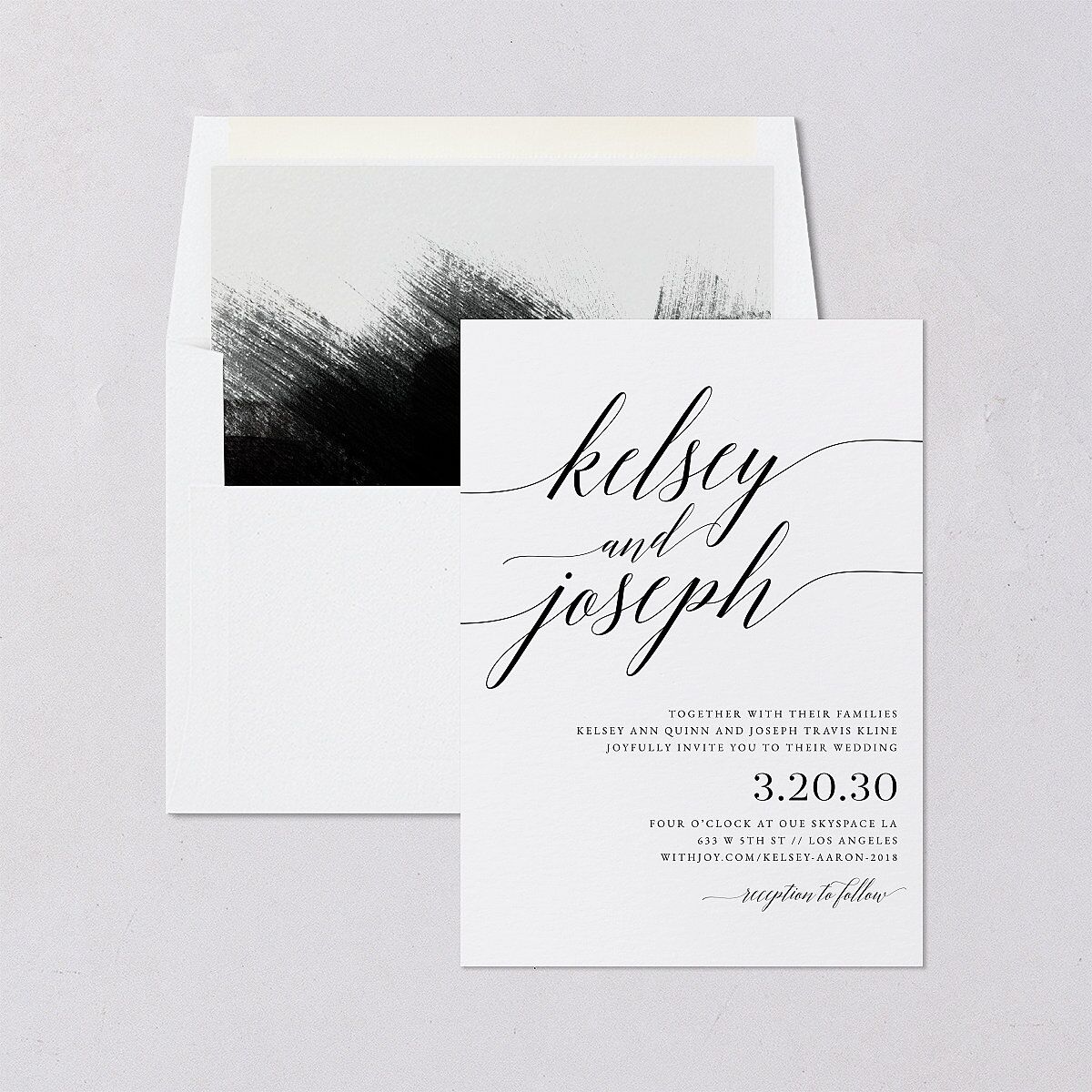 Painted Minimal Standard Envelope Liners Midnight Standard