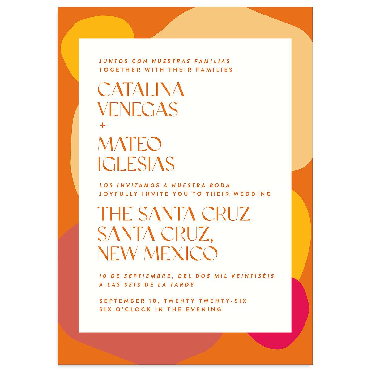 Santa Cruz Wedding Invitations