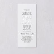 Flores Tropicais Wedding Programs Gold Red Clay Signature