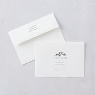 Delicate Vines Foil Wedding Invitations Gold Hunter Green Signature Blank No Standard
