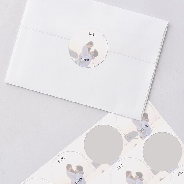 Picture Perfect Wedding Stickers Cornflower Circle