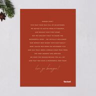 Baby's First Kwanza Painted Watercolor Holiday Cards Red Clay Signature Blank Portrait  Standard