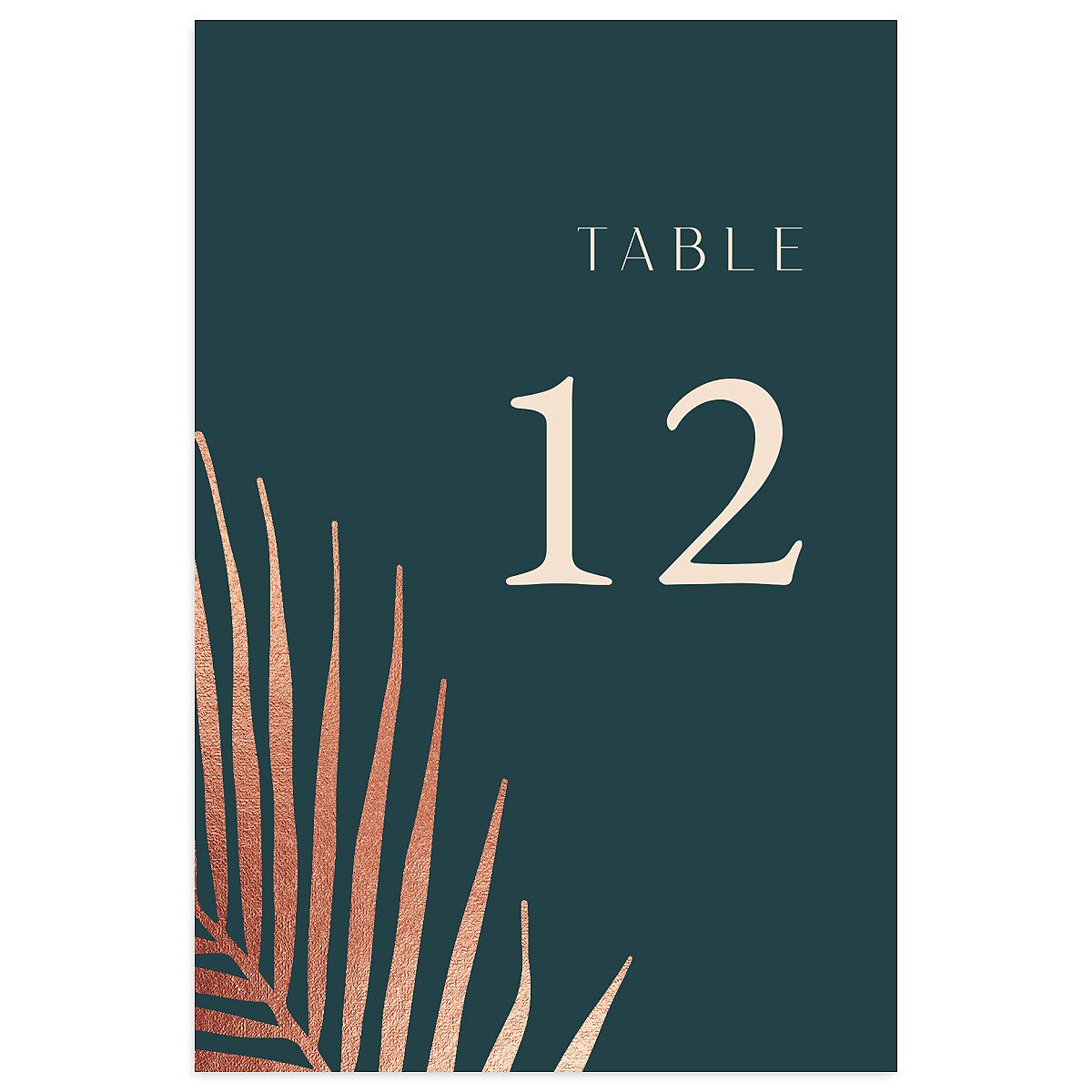Lavish Palm Table Numbers