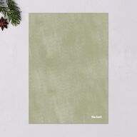 Flannel Type Holiday Cards Maroon Signature Blank Standard Portrait