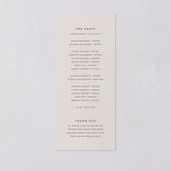 Intricate Vintage Wedding Programs Tan Signature