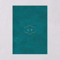Indian Ornamental Elegance Wedding Invitations Pure White Signature Blank No Standard