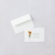 Wild Daisies Wedding Response Cards  Buttercup Signature Standard
