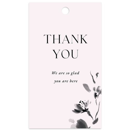 Eternal Ink Favor Gift Tags Lilac Signature