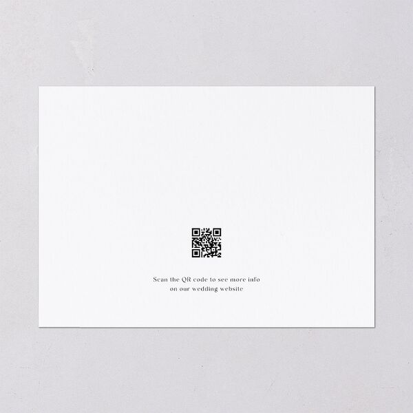 Modern Arch Photo Rehearsal Dinner Invitations Pure White Signature Blank Standard