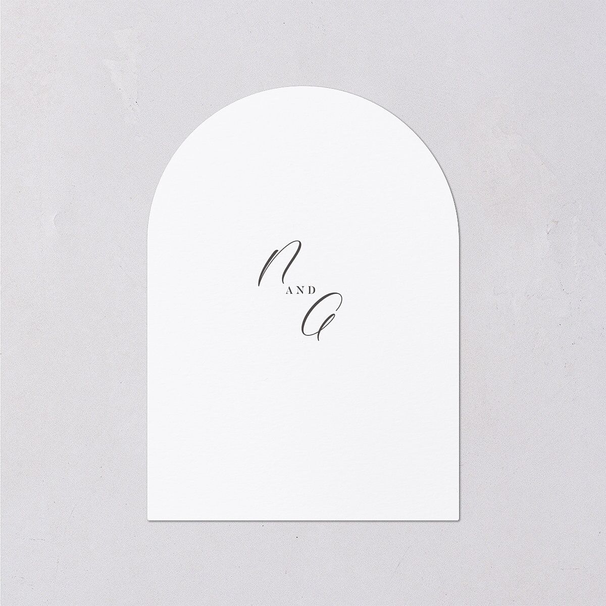 Timeless Script Wedding Response Cards — view 2