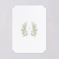 Glamorous Regency Garden Save the Date Cards by Bridgerton Sage Signature smooth Blank No Ticket