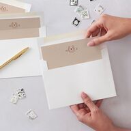 Western I Do BBQ Envelope Liners Saddle Standard