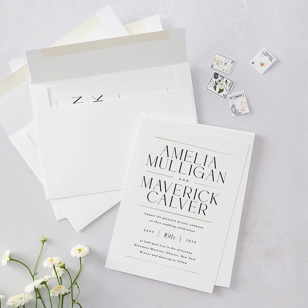 Estate Wedding Invitations — view 4