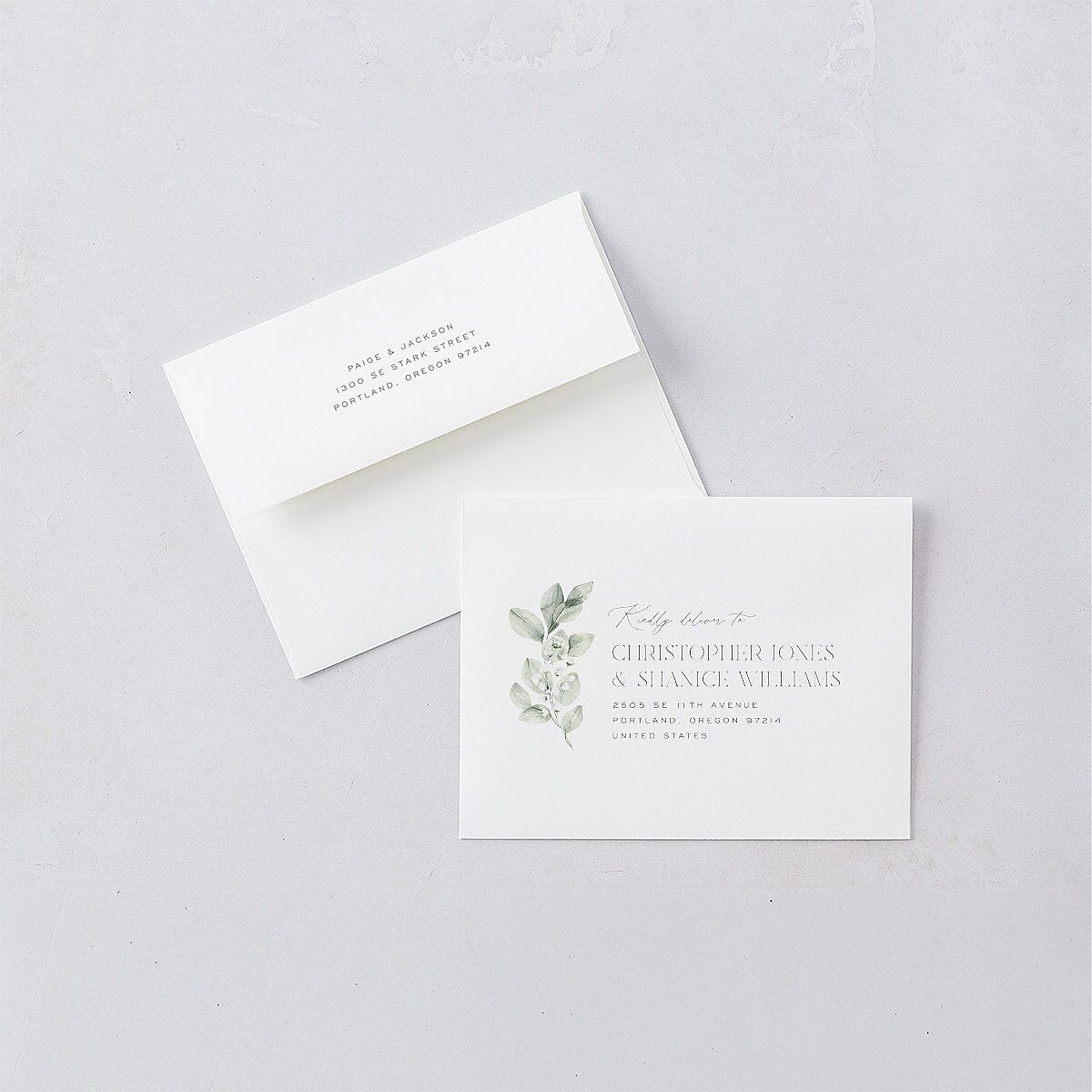 Elegant Pastel Floral Thank You Cards Pure White