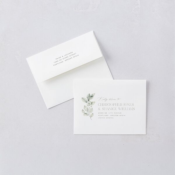 Elegant Pastel Floral Thank You Cards Pure White