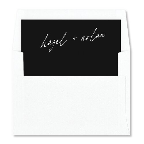Forever Arch Envelope Liners Charcoal Standard