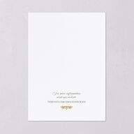 Vintage Regency Monogram Frame Wedding Invitations Pure White Signature Blank No Standard