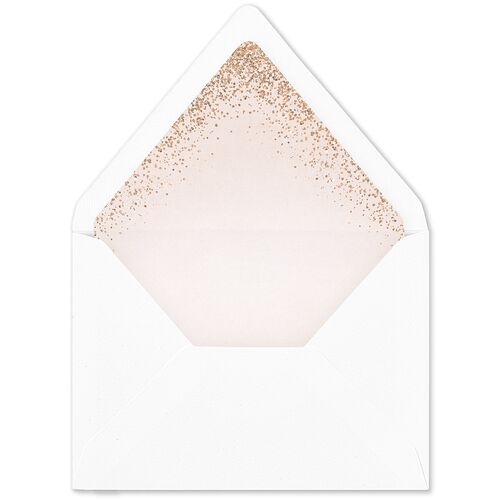 Sparkling Romance Euro Envelope Liners Plum Luxe
